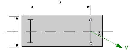 Fahrzeug in Kurvenfahrt